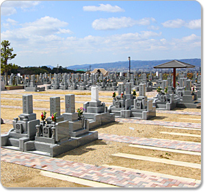 奈良市白毫寺町にある奈良中央墓園の写真